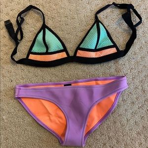 TRIANGL bikini! Obsessed with these colors